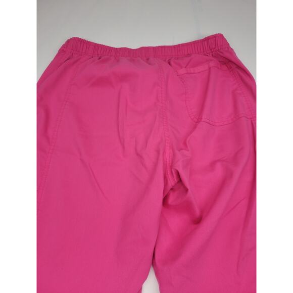 Cherokee Workwear Women S Drawstring Flare Scrub Pant Pink WW120 - Picture 6 of 16